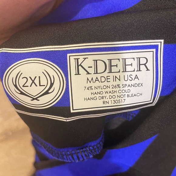 K-DEER " THE SUSANNE" high waisted LEGGING - Picture 4 of 8